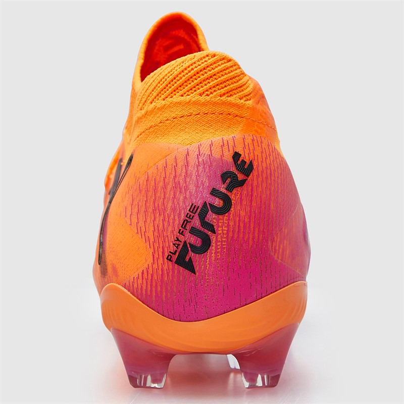 Puma Mens Future 8 Ultimate FG Firm Ground Football Boots Heat Fire/Puma Black/Ravish