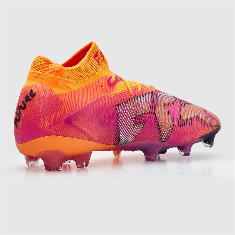 Puma Mens Future 8 Ultimate FG Firm Ground Football Boots Heat Fire/Puma Black/Ravish