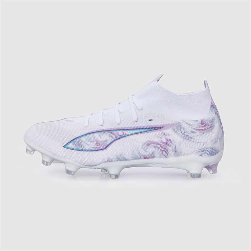Puma Womens Ultra 5 Match+ Brilliance FG/AG Firm/Artificial Ground Football Boots Puma White
