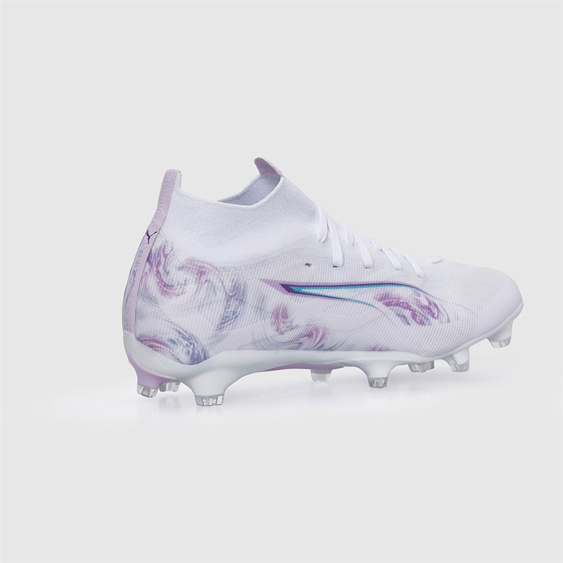 Puma Womens Ultra 5 Match+ Brilliance FG/AG Firm/Artificial Ground Football Boots Puma White