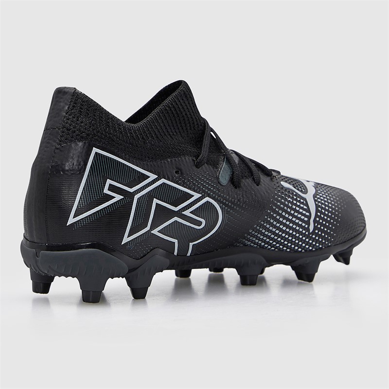 Puma Junior Boys Future 7 Match FG/AG Firm/Artificial Ground Football Boots Puma Black/Puma White