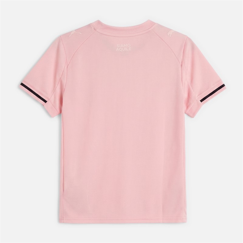 Puma Junior Boys Palermo Home Jersey Team Light Pink/Bright Pink