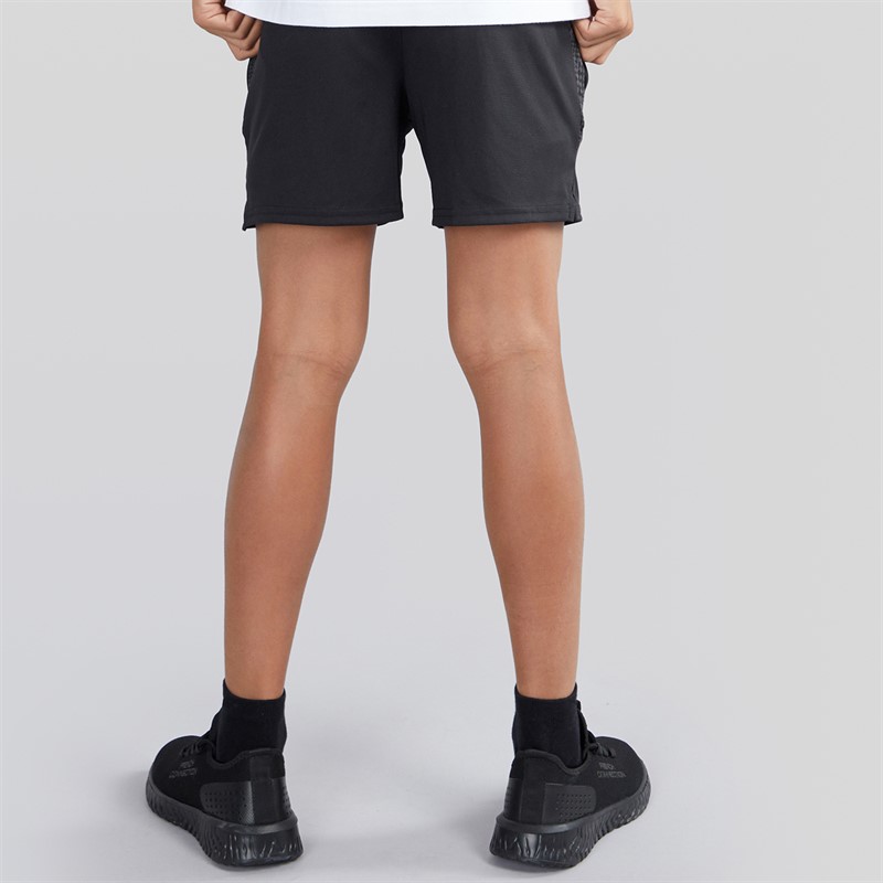 Puma Junior Boys ACM AC Milan Training Shorts Puma Black/For All Time Red