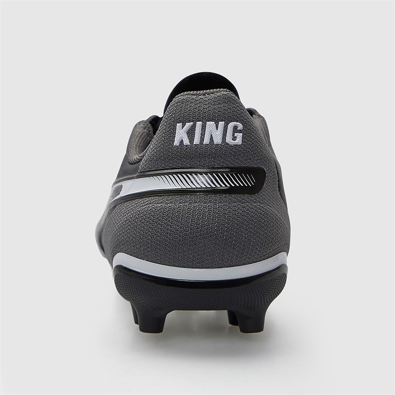 Puma Junior Boys King Match FG/AG Firm/Artificial Ground Football Boots Puma Black/Puma White