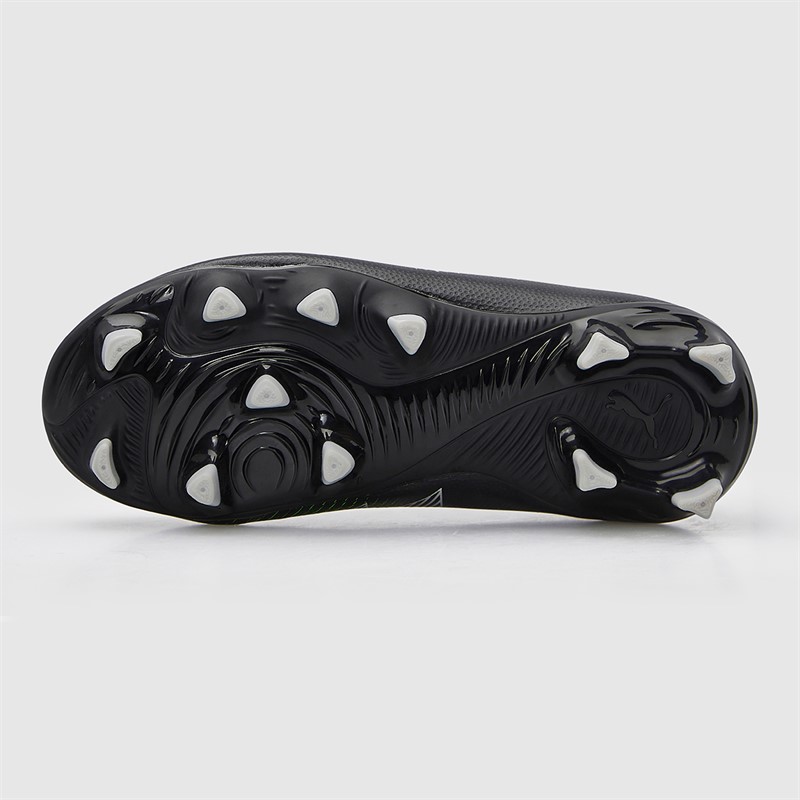 Puma Junior Boys Future 8 Play FG/AG Firm/Artificial Ground Football Boots Black/Cool Gray/ Fluorescent Green Black/Cool Gray/Fluorescent Green