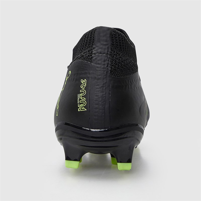 Puma Junior Boys Future 8 Pro FG/AG Firm/Artificial Ground Football Boots Black/Fizzy Light/Green