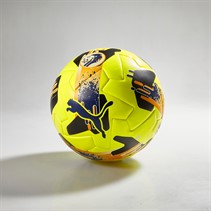 Puma Orbita SPFL Match Football (FIFA Quality Pro Certified) Fluorescent Yellow/Multicolour