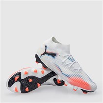 Puma Womens Future 8 Pro FG/AG Firm/Artificial Ground Football Boots White/Puma Black/Glowing Red