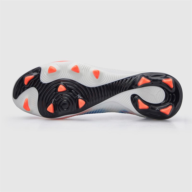 Puma Womens Future 8 Pro FG/AG Firm/Artificial Ground Football Boots White/Puma Black/Glowing Red