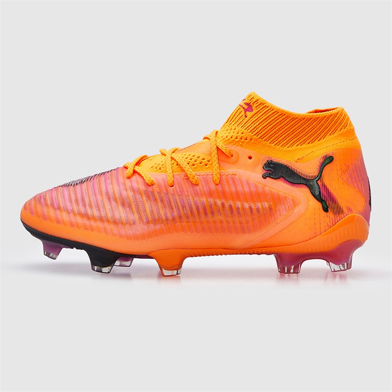 Puma Womens Future 8 Ultimate FG Firm Ground Football Boots Heat Fire/Puma Black/Ravish