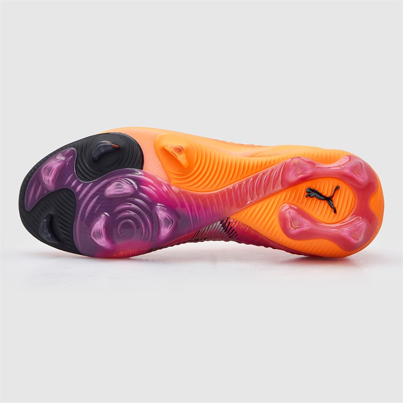 Puma Womens Future 8 Ultimate FG Firm Ground Football Boots Heat Fire/Puma Black/Ravish
