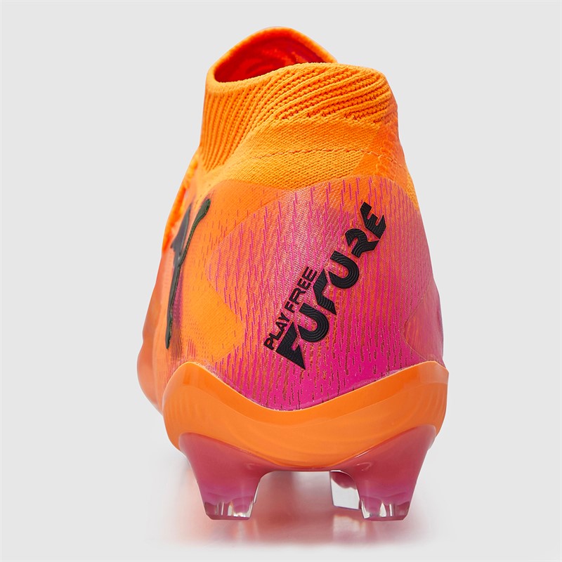 Puma Womens Future 8 Ultimate FG Firm Ground Football Boots Heat Fire/Puma Black/Ravish