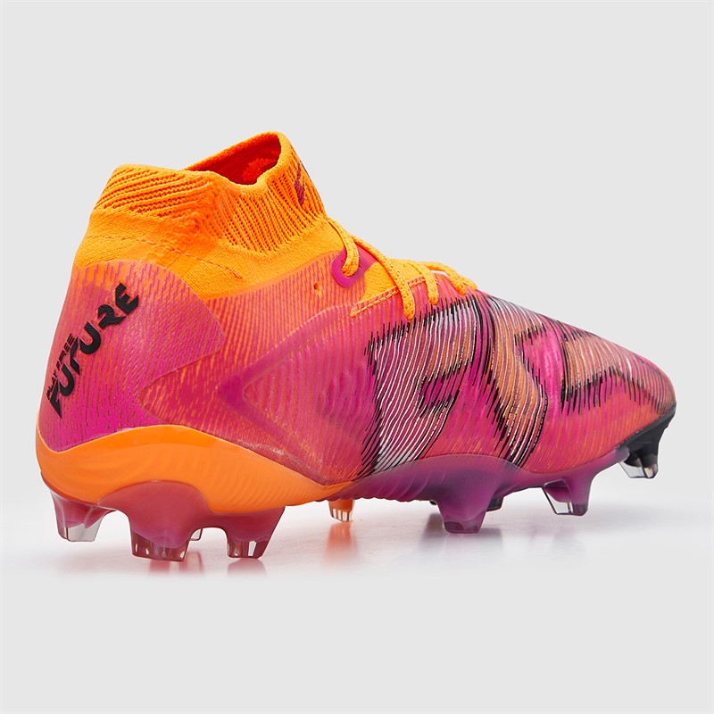 Puma Womens Future 8 Ultimate FG Firm Ground Football Boots Heat Fire/Puma Black/Ravish