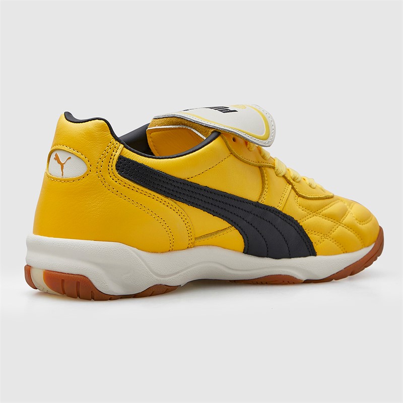 Puma Mens King Indoor Trainers Sunny Yellow/Puma Black