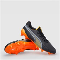 Puma Womens King Ultimate FG/AG Firm/Artificial Ground Football Boots Puma Black/Heat Fire