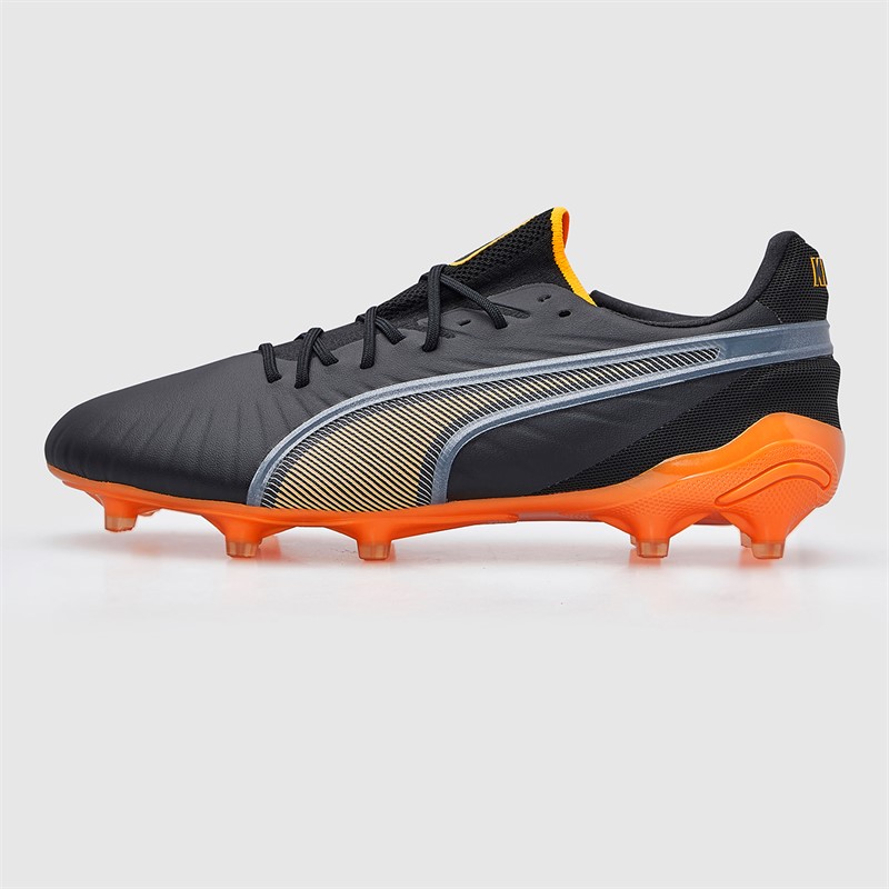 Puma Womens King Ultimate FG/AG Firm/Artificial Ground Football Boots Puma Black/Heat Fire