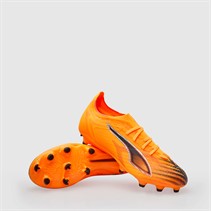Puma Mens Ultra 6 Match FG/AG Firm/Artificial Ground Football Boots Heat Fire/Black/Glowing Red
