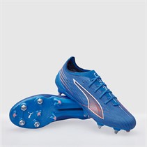 Puma Mens Ultra 6 Ultimate FG Firm Ground Football Boots Ultra Blue/White/Glowing Red