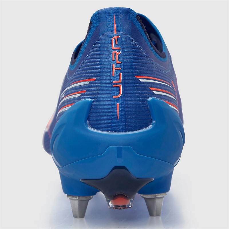 Puma Mens Ultra 6 Ultimate FG Firm Ground Football Boots Ultra Blue/White/Glowing Red