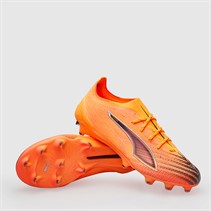 Puma Womens Ultra 6 Ultimate FG Firm Ground Football Boots Heat Fire/Black/Glowing Red
