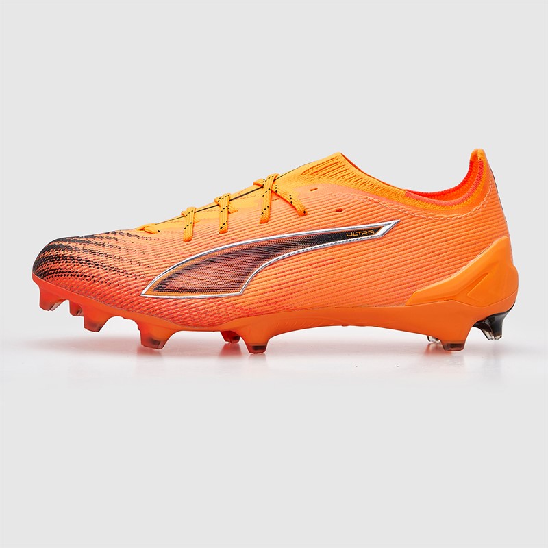 Puma Womens Ultra 6 Ultimate FG Firm Ground Football Boots Heat Fire/Black/Glowing Red