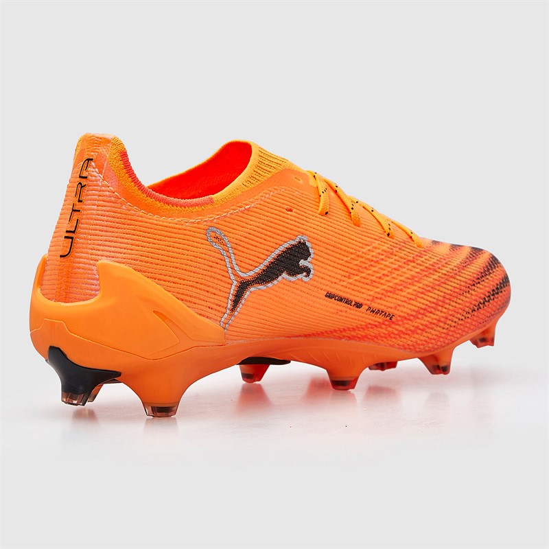 Puma Womens Ultra 6 Ultimate FG Firm Ground Football Boots Heat Fire/Black/Glowing Red