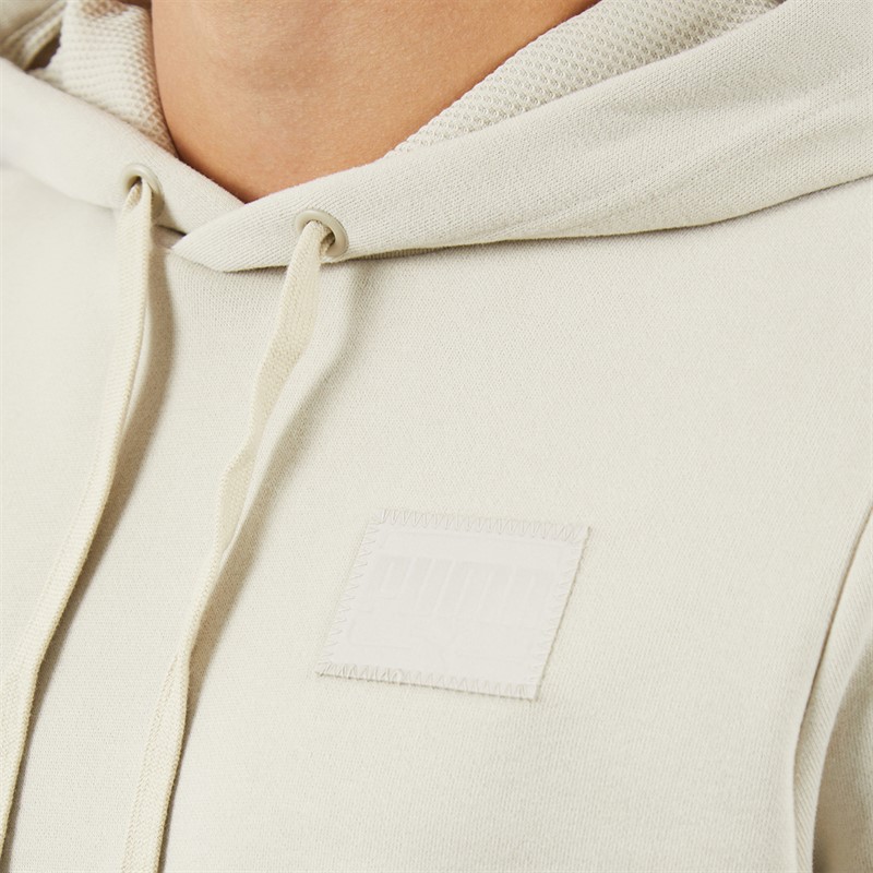 Puma Mens Premium Basics Hoodie Desert Dust