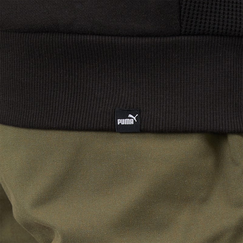 Puma Mens Premium Basics Hoodie Puma Black