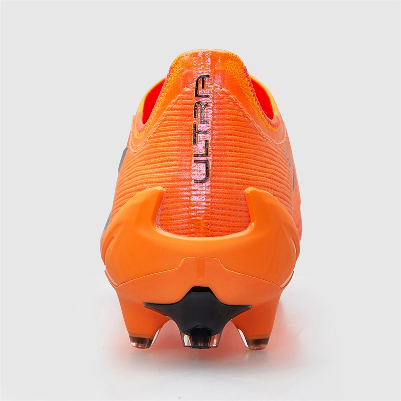 Puma Mens Ultra 6 Ultimate FG Firm Ground Football Boots Heat Fire/Black/Glowing Red