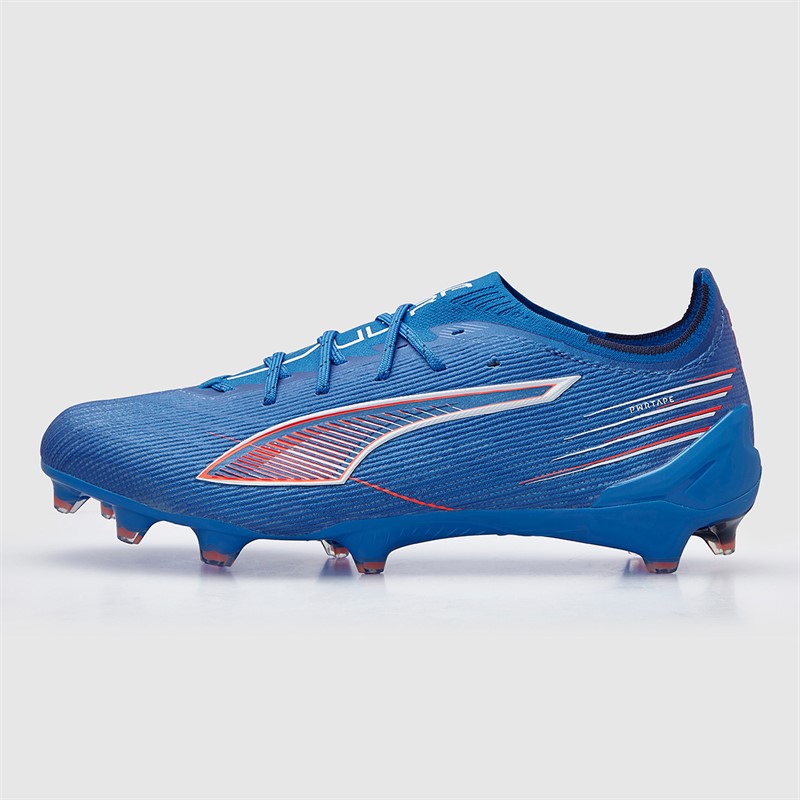 Puma Mens Ultra 6 Ultimate FG Firm Ground Football Boots Ultra Blue/White/Glowing Red