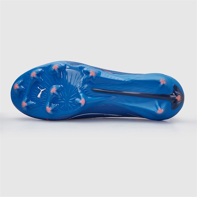 Puma Mens Ultra 6 Ultimate FG Firm Ground Football Boots Ultra Blue/White/Glowing Red