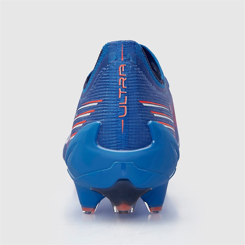 Puma Mens Ultra 6 Ultimate FG Firm Ground Football Boots Ultra Blue/White/Glowing Red