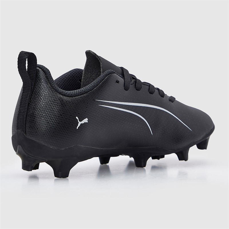 Puma Boys Ultra 5 Play FG/AG Firm/Artificial Ground Football Boots Puma Black/Puma White