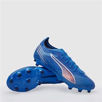 Puma Mens Ultra 6 Match FG/AG Firm/Artificial Ground Football Boots Ultra Blue/White/Glowing Red