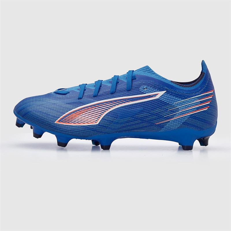 Puma Mens Ultra 6 Match FG/AG Firm/Artificial Ground Football Boots Ultra Blue/White/Glowing Red