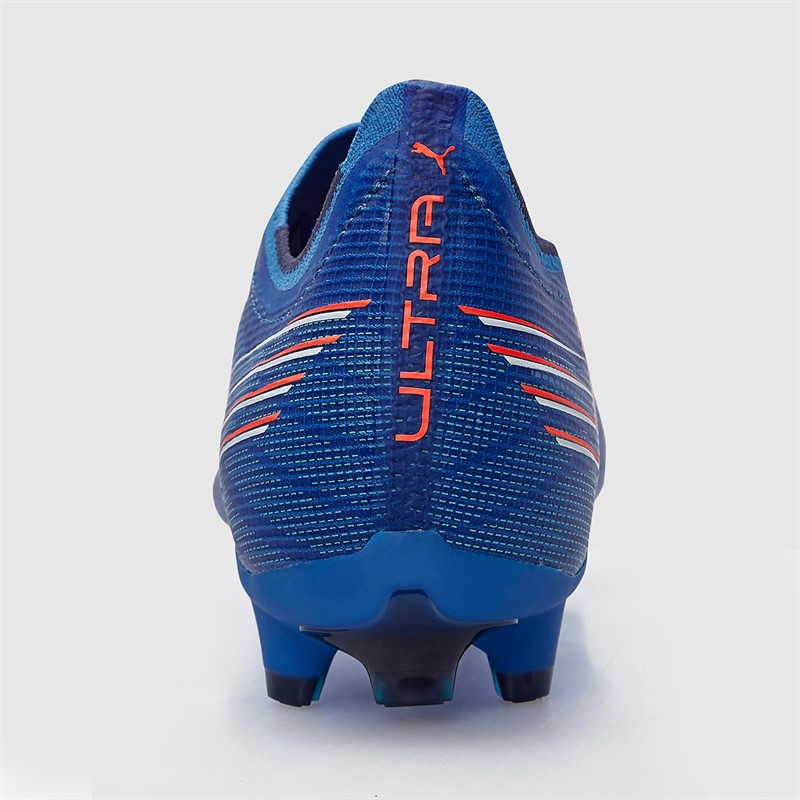 Puma Mens Ultra 6 Match FG/AG Firm/Artificial Ground Football Boots Ultra Blue/White/Glowing Red