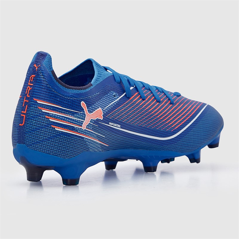 Puma Mens Ultra 6 Match FG/AG Firm/Artificial Ground Football Boots Ultra Blue/White/Glowing Red