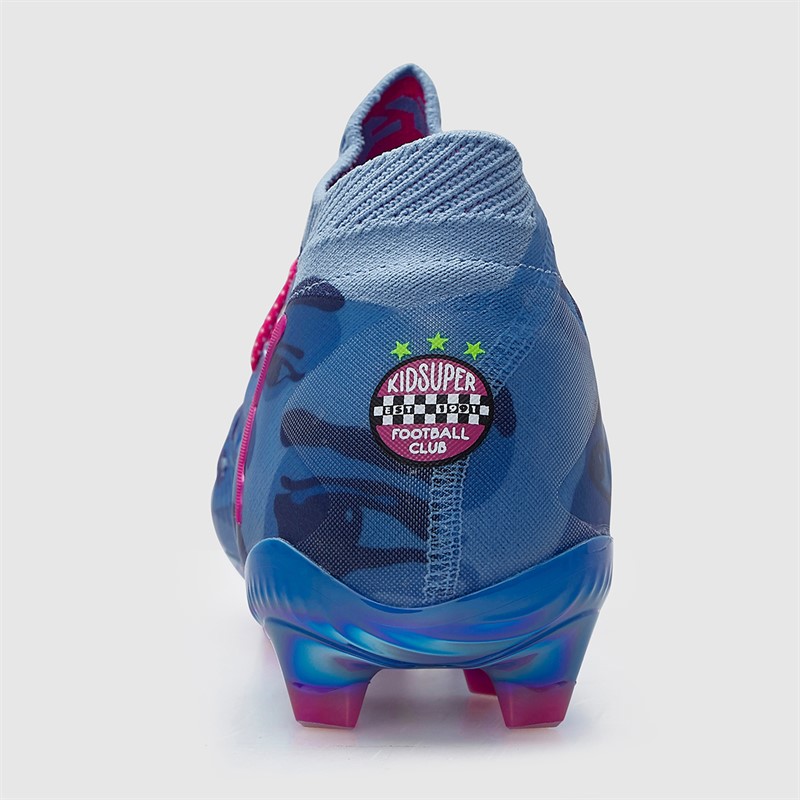 Puma Mens X Kidsuper Future 8 Ultimate FG Firm Ground Football Boots Day Dream/Blue/Lapislazuli