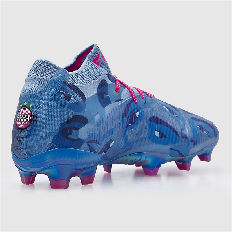 Puma Mens X Kidsuper Future 8 Ultimate FG Firm Ground Football Boots Day Dream/Blue/Lapislazuli