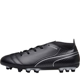 Puma Junior One 17.4 AG Voetbalschoenen Zwart
