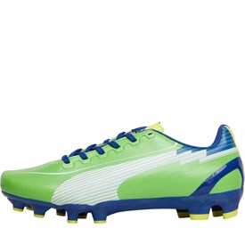 Puma Junior evoSPEED 4 FG Voetbalschoenen Limegroen