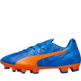 Puma Junior Evospeed 4 H2H Fg Voetbalschoenen Helderblauw puma kopen in de aanbieding