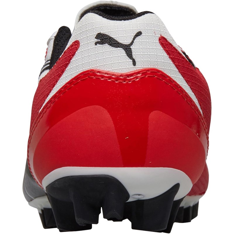 Buy Puma Junior V5.08 GCR HG Football Boots Red/White/Black
