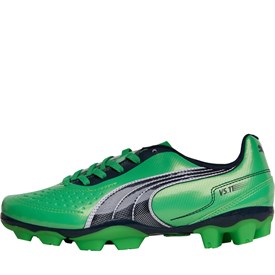 Puma Junior V5.11 R MG Multiple AG Voetbalschoenen Limegroen