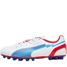 Puma Junior evoSPEED 5 AG Voetbalschoenen Wit