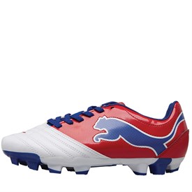 Puma Junior PowerCat 4.12 FG Voetbalschoenen Rood