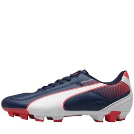 Puma Junior Esquadra FG Voetbalschoenen Marineblauw