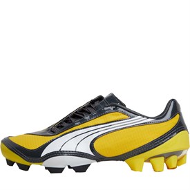 Puma Junior V1.08 FG Voetbalschoenen Donkergeel