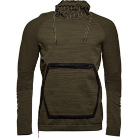 Puma Heren Nrg Energy Evoknit Hoodie Donkerkaki puma kopen in de aanbieding