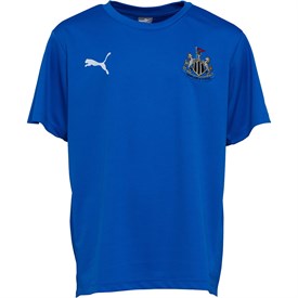 Puma Jongens Nufc Newcastle United Performance Fan T Shirt Kobaltblauw puma kopen in de aanbieding